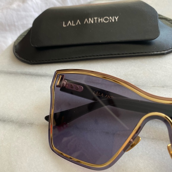 Lala anthony collection cat eye oversized sunglasses RARE - Picture 2 of 8
